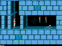 une photo d'Ã©cran de Prince Of Persia (Atari ST) sur Atari ST